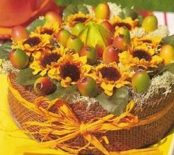 Steekschuim taart Oasis® IDEAL CAKE  oase voor verse bloemen oase taart 14x7 cm