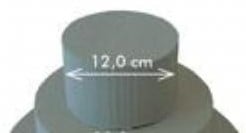 [A-003905] Steekschuim Taart oase voor verse bloemen 12x12x8 cm Per doos